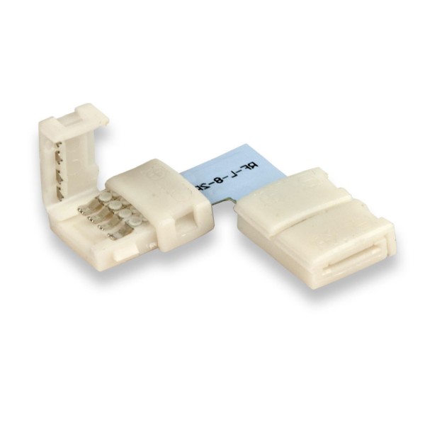 ISOLED 111964 Clip-Eck-Verbinder (max. 5A) C1-210 für 2-pol. IP20 Flexstripes mit Breite 10mm, Pitch