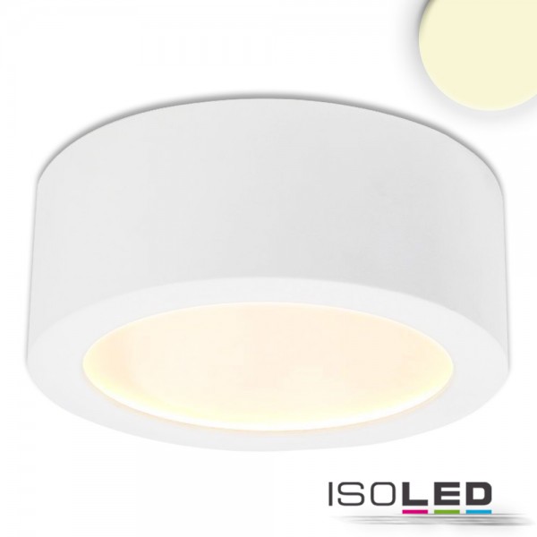 ISOLED 113134 LED Aufbauleuchte LUNA 18W, weiß, indirektes Licht, warmweiß