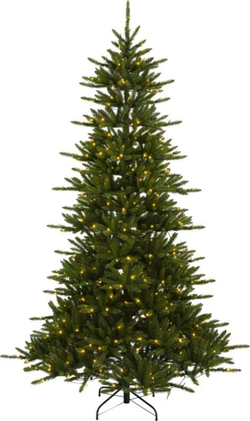 Star Trading 608-63 LED-Weihnachtsbaum "Minnesota", mit Metallfuß, ca. 250x158cm, Farbe: grün, ca. 2