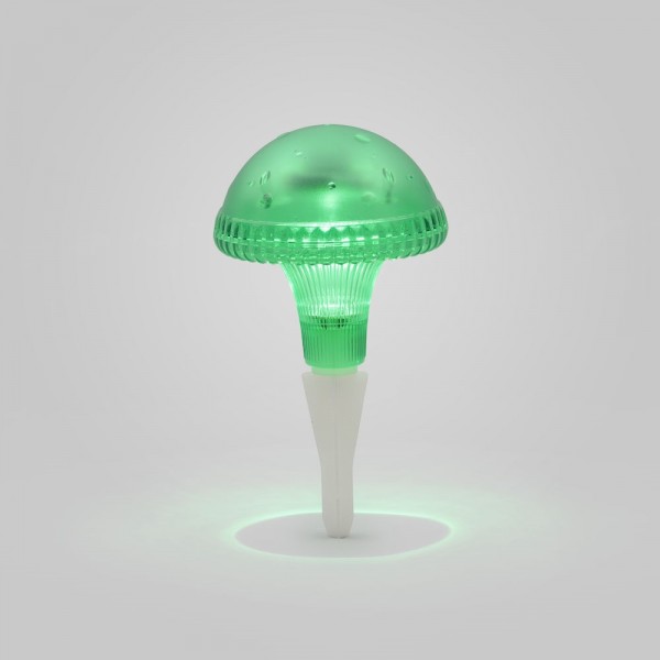 Konstsmide 7663-600 LED Solarleuchte Pilz grun, Kunststoff
