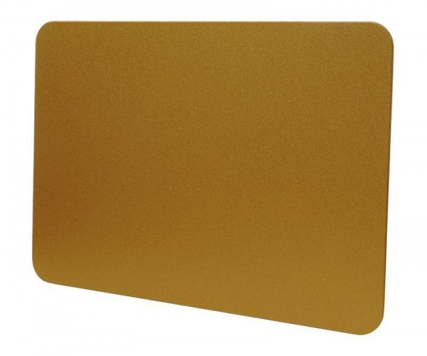 Deko-Light Zubehör, Seitenabdeckung Gold für Serie Nihal, Länge: 130 mm, Breite: 87,5 mm, Höhe: 1,15