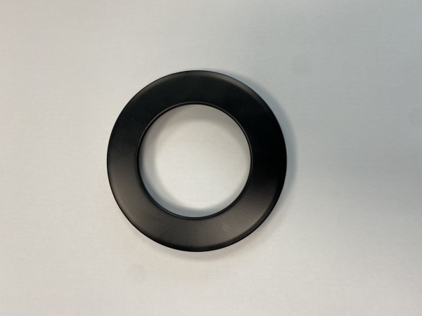930652 Abdeckung Schwarz für Deckeneinbauleuchte Acrux 68 Höhe: 10 mm