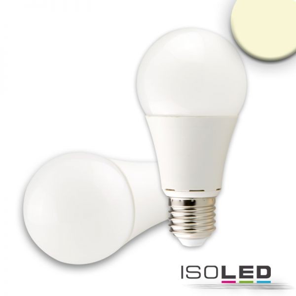 ISOLED 112479 E27 LED 9W G60, 270°, weiß, warmweiß