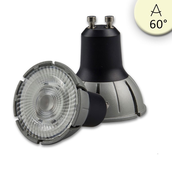 ISOLED 113681 GU10 Vollspektrum LED Strahler 7W COB, 60°, 2700K, dimmbar