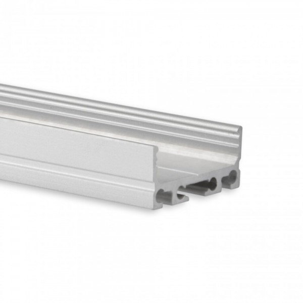 GALAXY profiles PN4 LED AUFBAU-Profil 200 cm, flach, silber max. 24 mm