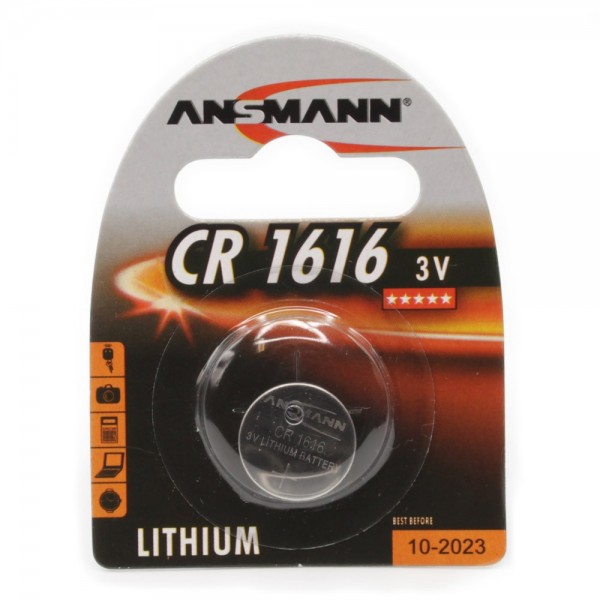 ANSMANN Lithium Knopfzelle CR1616