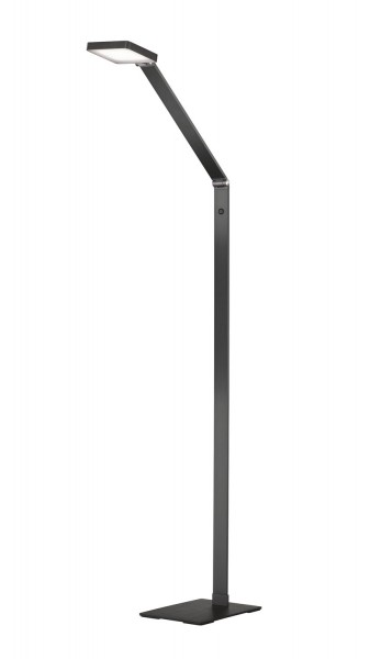 Fischer & Honsel 40399 Stehleuchte Rike 1x LED 7,5 W inkl., schwarz