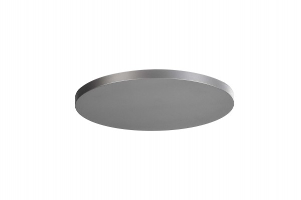 Deko-Light Zubehör, Abdeckung Silber für Deckenaufbauleuchte Zaniah 290, Höhe: 18 mm